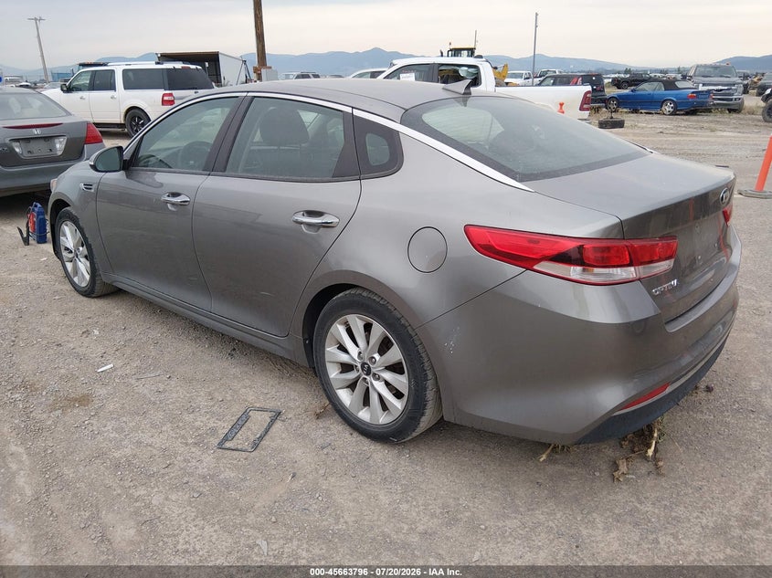 Vin: 5xxgt4l33gg043999, lot: 46162368, kia optima lx 20163