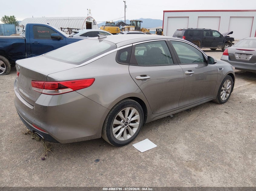 Vin: 5xxgt4l33gg043999, lot: 46162368, kia optima lx 20164