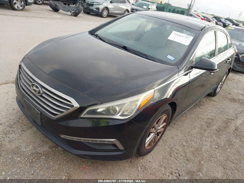 2015 Hyundai Sonata Se 5NPE24AF7FH123123 photo 1