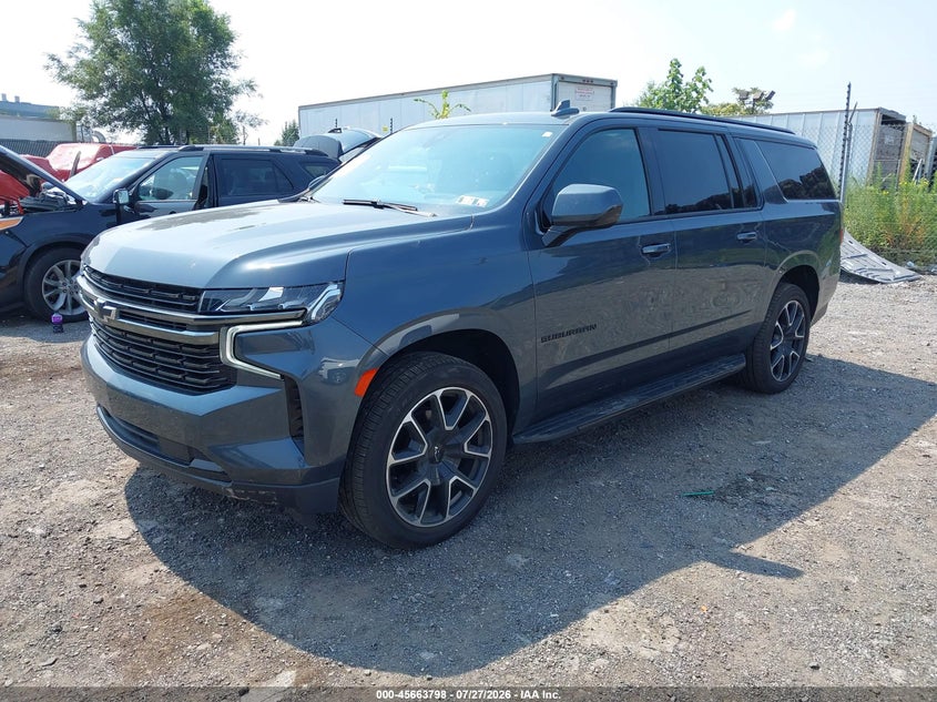 Vin: 1gnskekd2mr422747, lot: 46162370, chevrolet suburban 4wd rst 20212