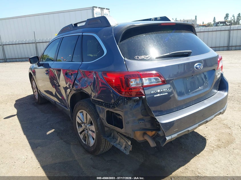 Vin: 4s4bsaac2h3333985, lot: 46162375, subaru outback 2.5i 20173