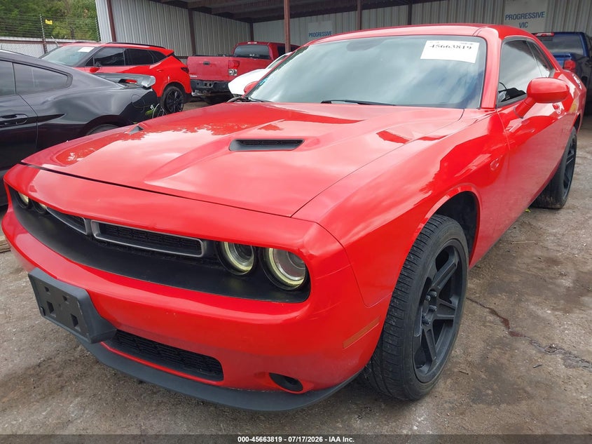Vin: 2c3cdzag1gh184666, lot: 46162391, dodge challenger sxt 20162