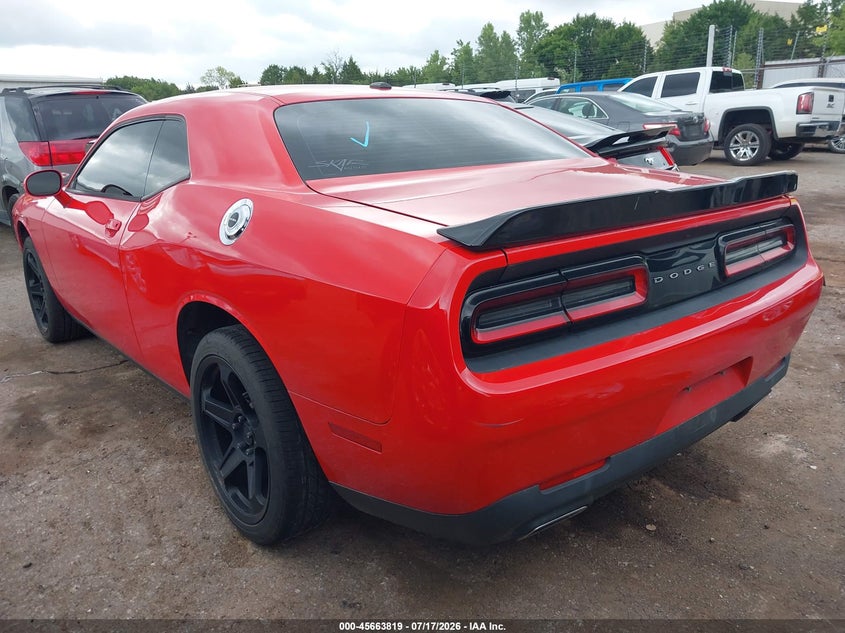 Vin: 2c3cdzag1gh184666, lot: 46162391, dodge challenger sxt 20163