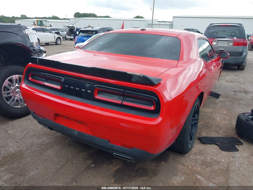 Vin: 2c3cdzag1gh184666, lot: 46162391, dodge challenger sxt 20164