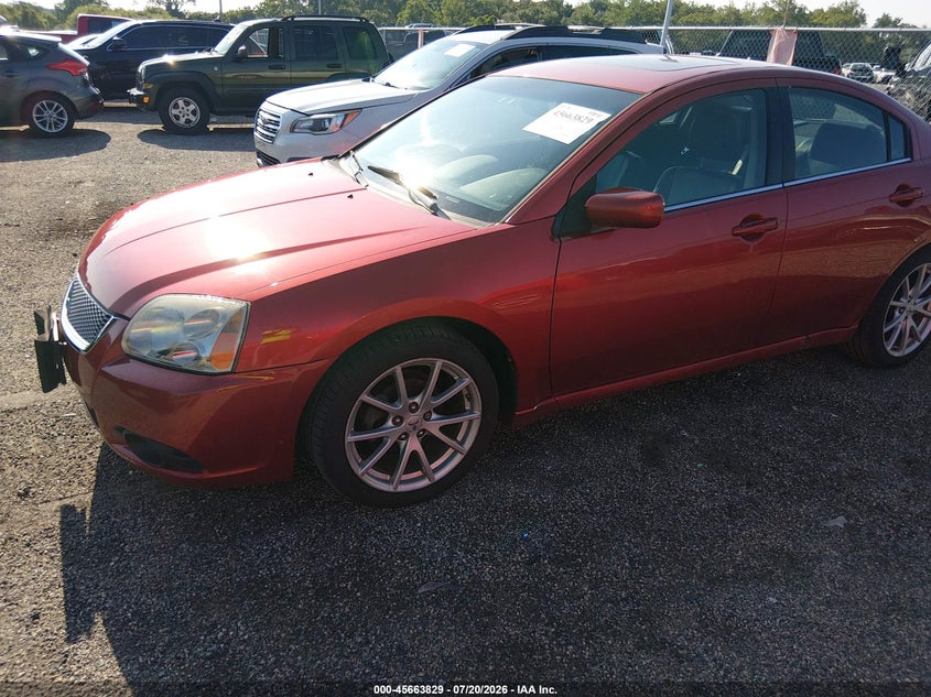 Vin: 4a32b3ff6ce009838, lot: 46162401, mitsubishi galant es/se 20122