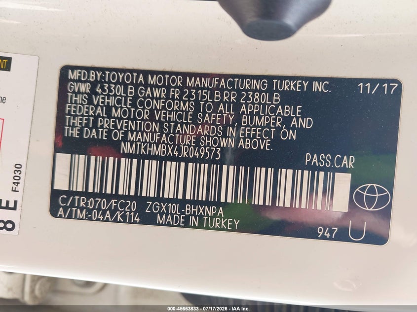 TOYOTA C-HR - zdjęcie 9