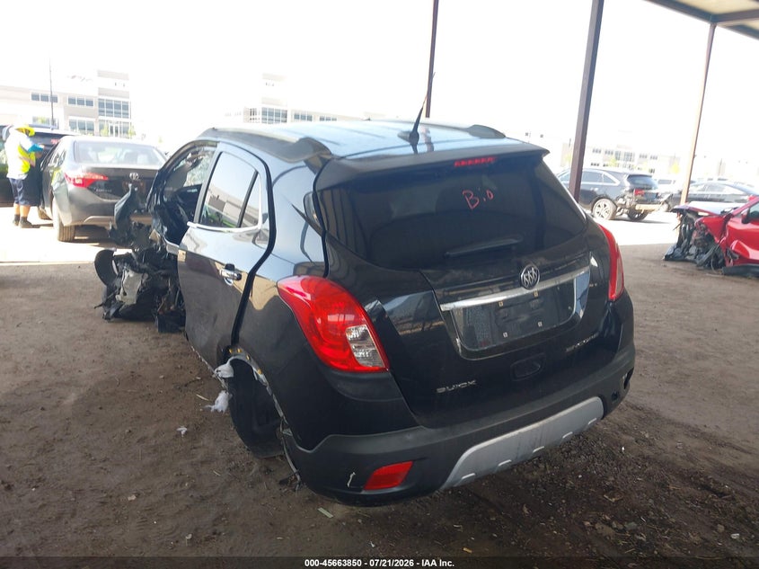 Vin: kl4cjcsb9eb687009, lot: 46162422, buick encore leather 20143