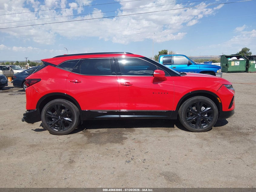 2021 Chevrolet Blazer Fwd Rs VIN: 3GNKBERS1MS575105 Lot: 45663865