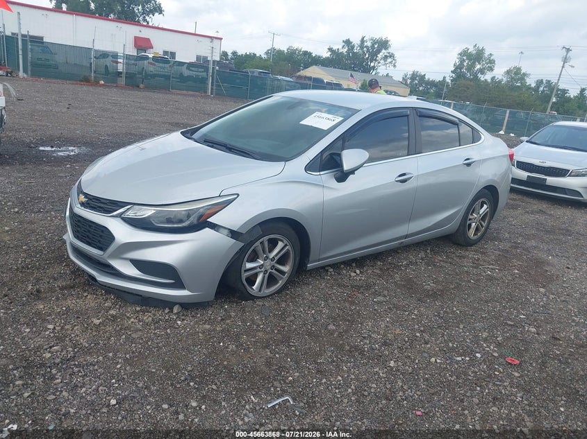 2018 Chevrolet Cruze Lt Auto VIN: 1G1BE5SM1J7167864 Lot: 45663868