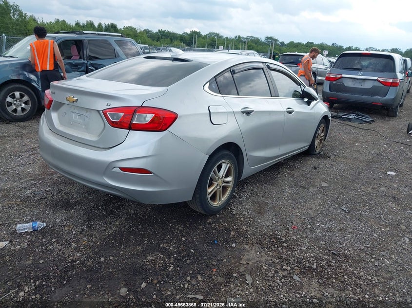 2018 Chevrolet Cruze Lt Auto VIN: 1G1BE5SM1J7167864 Lot: 45663868