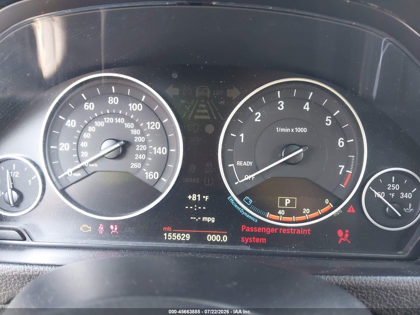 2013 BMW 328I auction photo 7