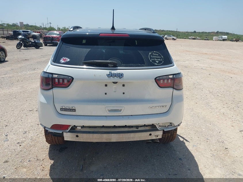 2022 Jeep Compass Limited 4X4 VIN: 3C4NJDCB5NT197135 Lot: 45663890