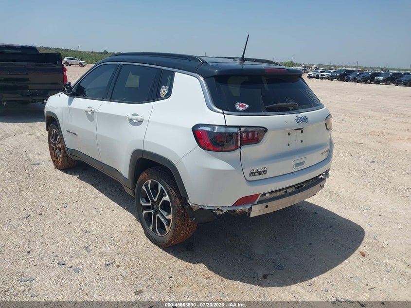 2022 Jeep Compass Limited 4X4 VIN: 3C4NJDCB5NT197135 Lot: 45663890