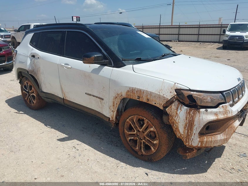 2022 Jeep Compass Limited 4X4 VIN: 3C4NJDCB5NT197135 Lot: 45663890