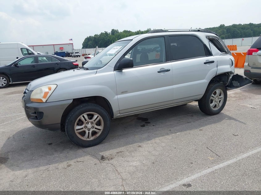 2008 Kia Sportage Lx V6 VIN: KNDJE723787455324 Lot: 45663911