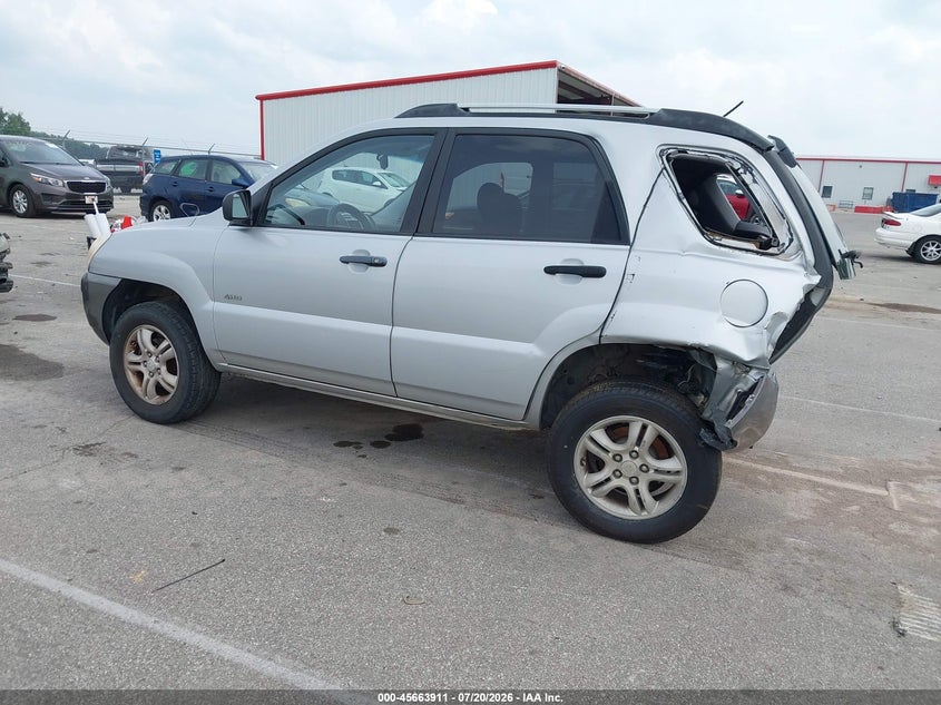 2008 Kia Sportage Lx V6 VIN: KNDJE723787455324 Lot: 45663911
