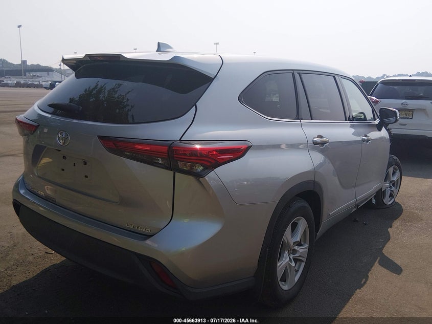 Vin: 5tdbzrbh3ls014711, lot: 46162485, toyota highlander le 20204