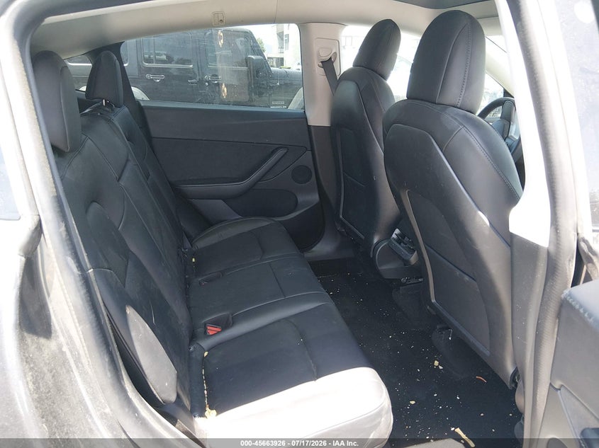 2022 Tesla Model Y Performance Dual Motor All-Wheel Drive VIN: 7SAYGDEFXNF405460 Lot: 45663926