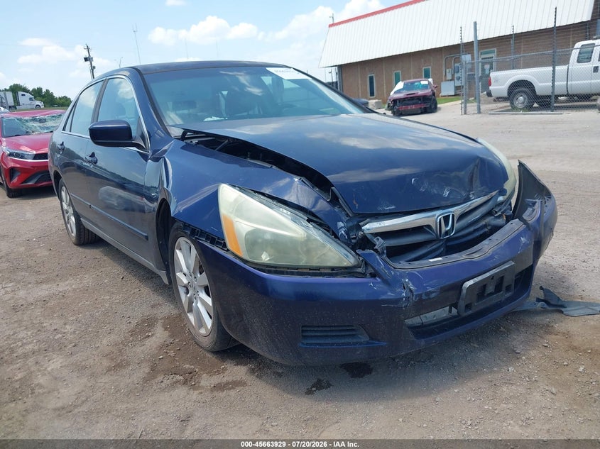2007 Honda Accord 3.0 Se VIN: 1HGCM66487A040556 Lot: 45663929