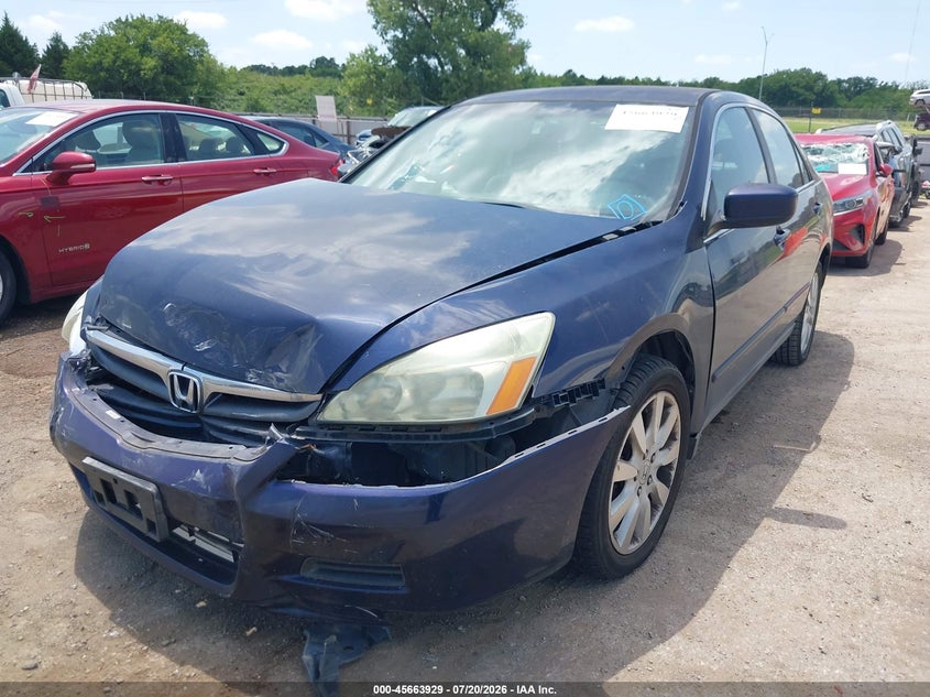 2007 Honda Accord 3.0 Se VIN: 1HGCM66487A040556 Lot: 45663929