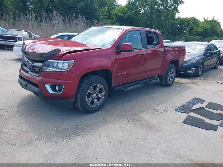 2017 Chevrolet Colorado 4Wd Z71 VIN: 1GCGTDEN5H1230320 Lot: 45663932