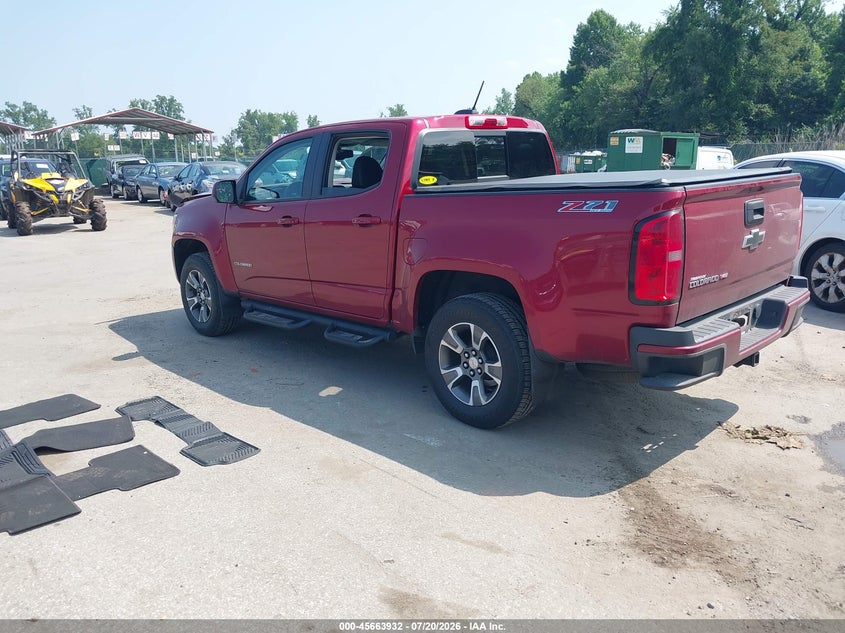 2017 Chevrolet Colorado 4Wd Z71 VIN: 1GCGTDEN5H1230320 Lot: 45663932