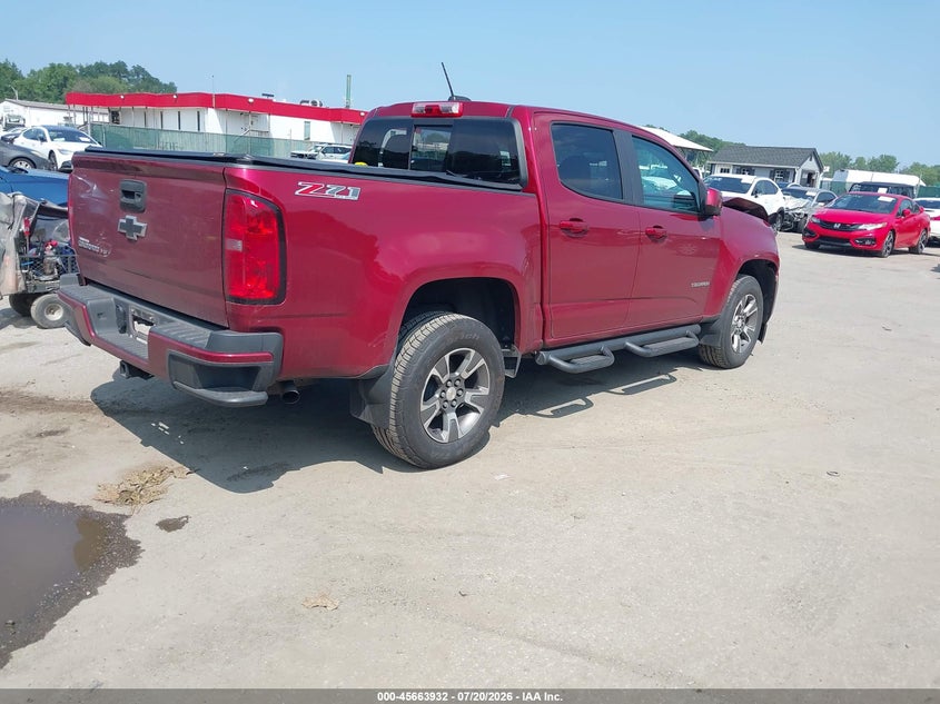 2017 Chevrolet Colorado 4Wd Z71 VIN: 1GCGTDEN5H1230320 Lot: 45663932