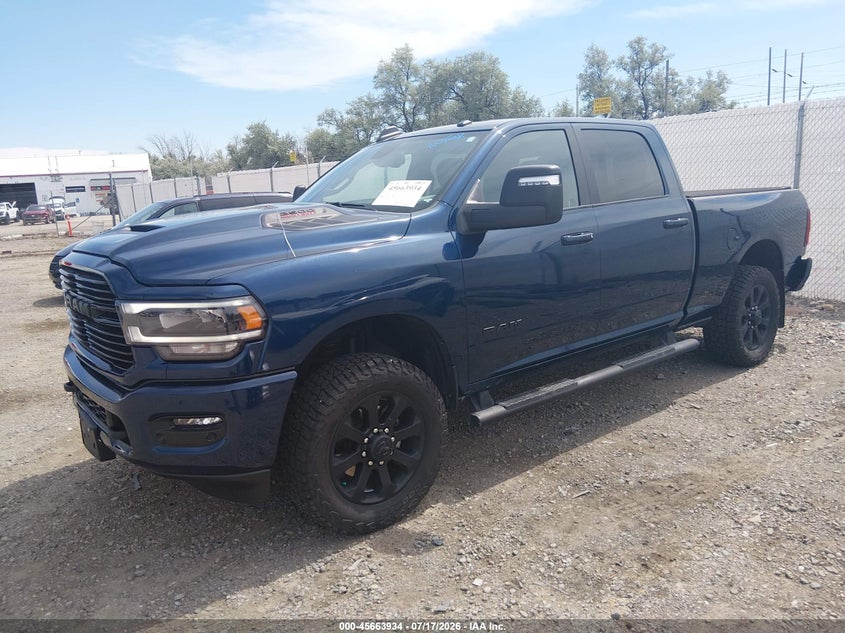 Vin: 3c6ur5fj8rg355969, lot: 46162506, ram 2500 laramie  4x4 6'4 box 20242