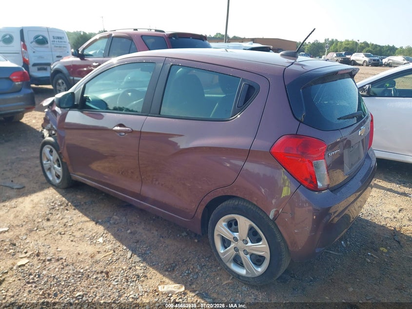 2020 Chevrolet Spark Fwd Ls Automatic VIN: KL8CB6SA7LC468030 Lot: 45663939