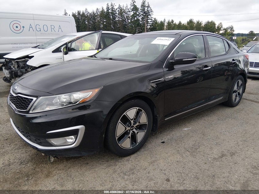 KNAGM4AD5D5061149 2013 Kia Optima Hybrid Ex photo 1