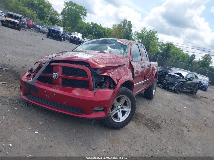 Vin: 1c6rd7ft9cs140232, lot: 46162516, ram 1500 express 20122