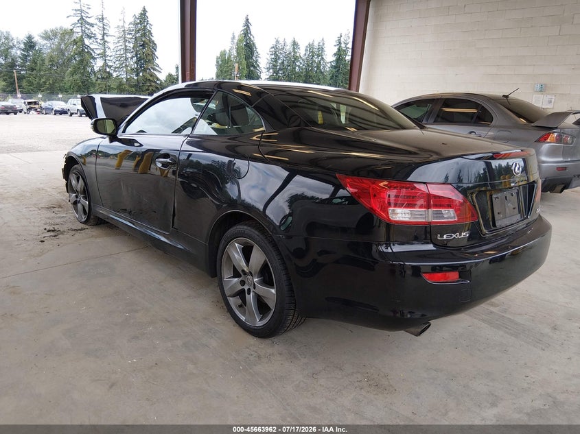 Vin: jthff2c27a2513235, lot: 46162534, lexus is 250c 20103