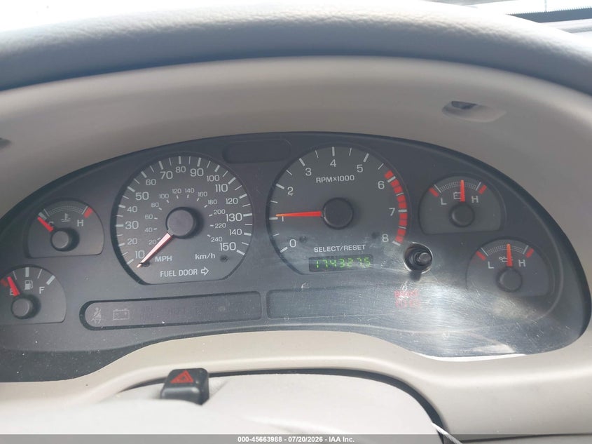 2001 Ford Mustang Gt VIN: 1FAFP42X11F159900 Lot: 45663988