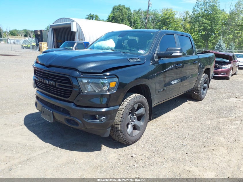 2019 Ram 1500 Big Horn/Lone Star 4X4 5'7 Box VIN: 1C6SRFFT1KN748465 Lot: 45663995