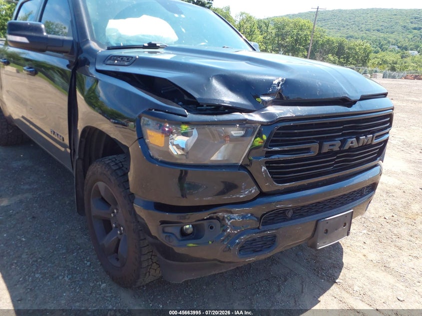 2019 Ram 1500 Big Horn/Lone Star 4X4 5'7 Box VIN: 1C6SRFFT1KN748465 Lot: 45663995