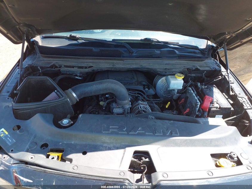 2019 Ram 1500 Big Horn/Lone Star 4X4 5'7 Box VIN: 1C6SRFFT1KN748465 Lot: 45663995