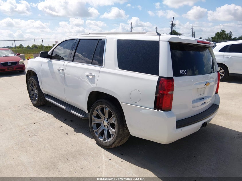 Vin: 1gnscbkc8gr404468, lot: 46162582, chevrolet tahoe lt 20163