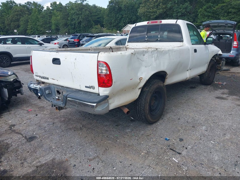 2005 Toyota Tundra Base V8 VIN: 5TBJT32135S470037 Lot: 45664020