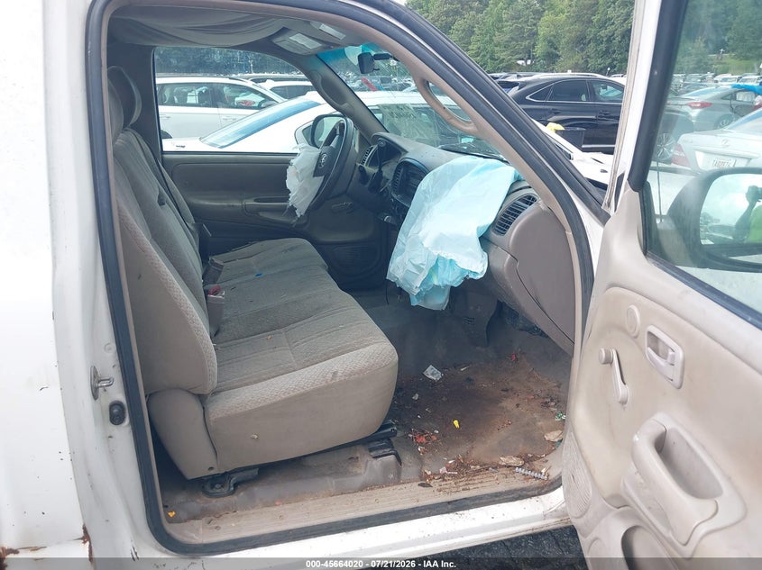 2005 Toyota Tundra Base V8 VIN: 5TBJT32135S470037 Lot: 45664020