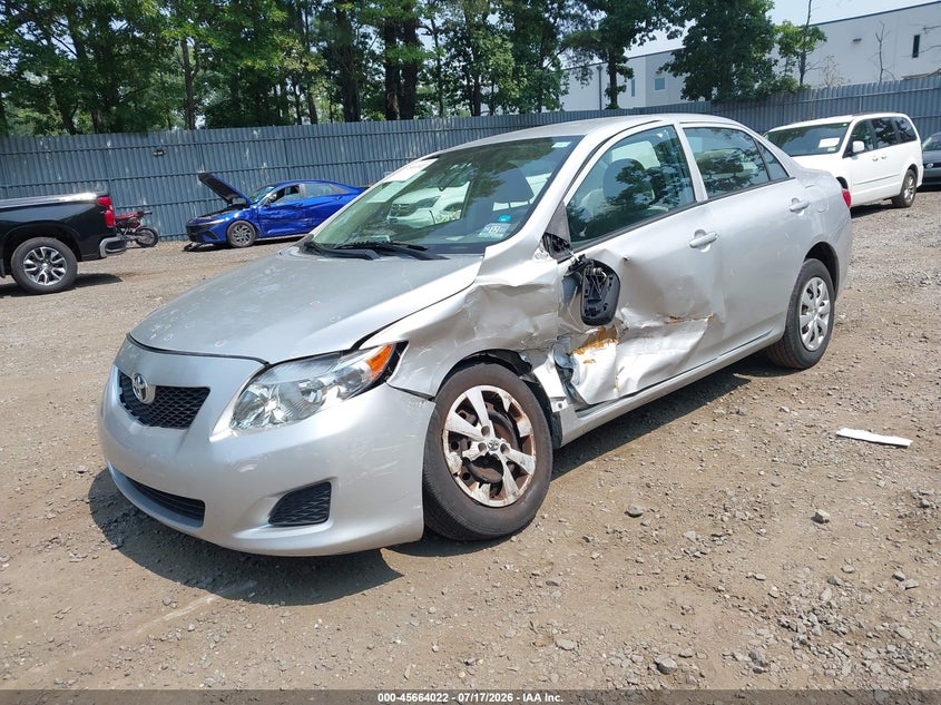 2010 Toyota Corolla, Left Side, IAAI, VIN 2T1BU4EE0AC268675 — photo 2