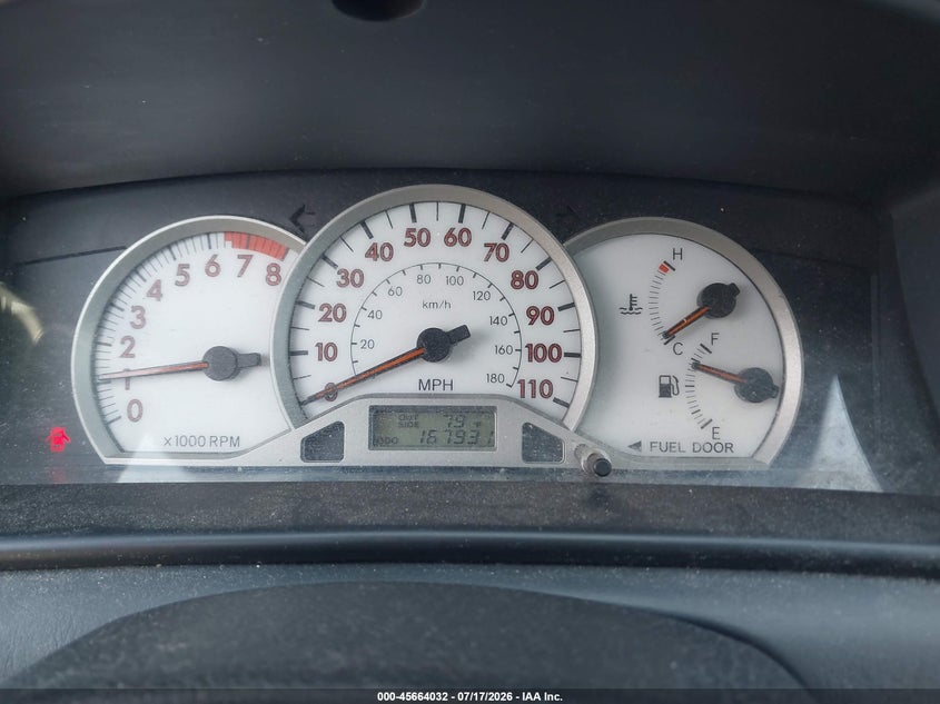 2008 TOYOTA COROLLA auction photo 7
