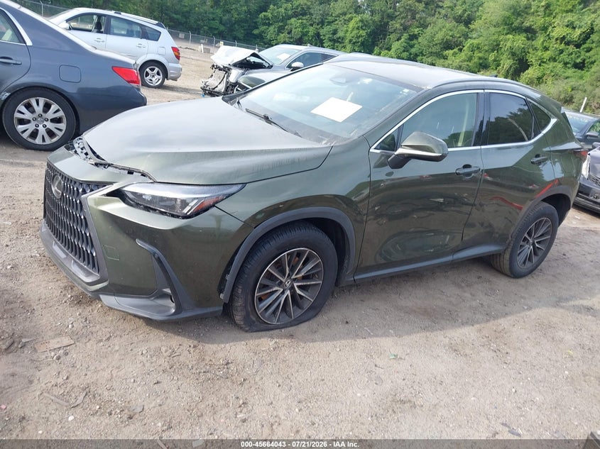 Vin: jtjadcez6n2000532, lot: 46162615, lexus nx 250 20222
