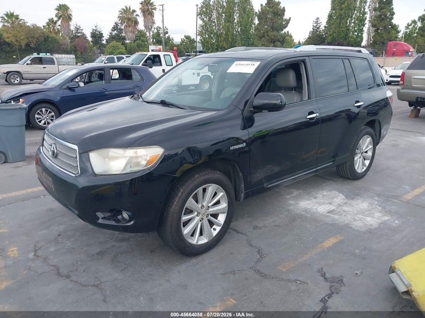 2008 TOYOTA HIGHLANDER HYBRID auction photo 2