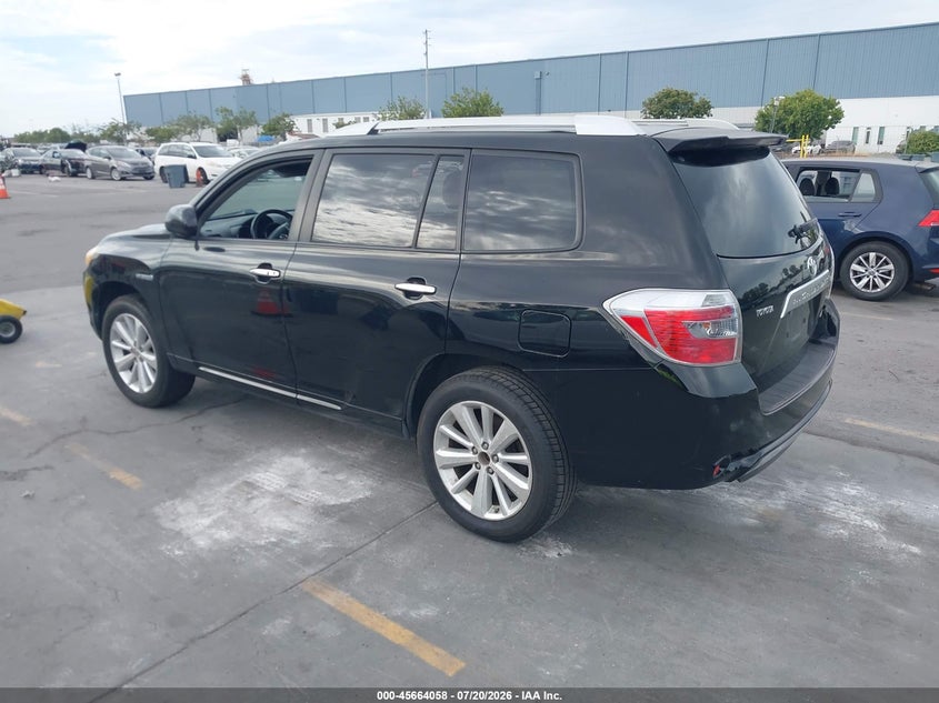 2008 TOYOTA HIGHLANDER HYBRID auction photo 3