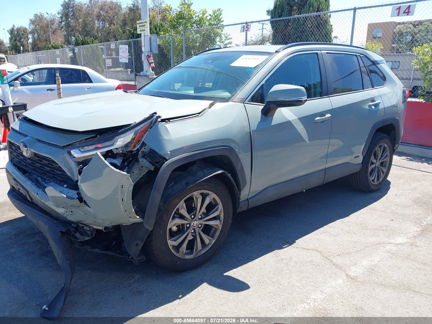 2022 Toyota Rav4 Hybrid Xle Premium VIN: 4T3B6RFV3NU080086 Lot: 45664097