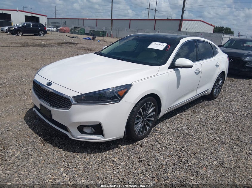 Vin: knalc4j11j5123858, lot: 46162673, kia cadenza premium 20182