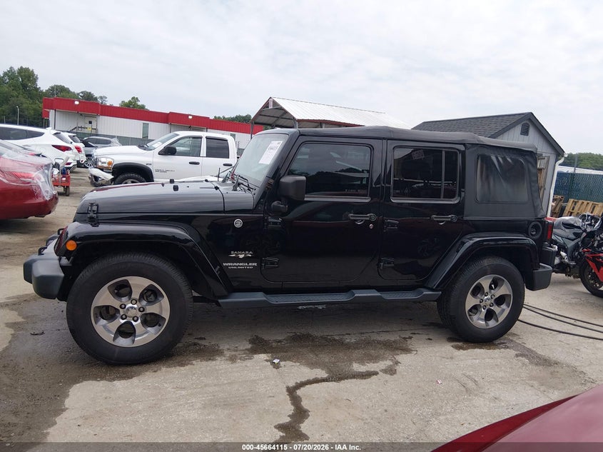 2017 Jeep Wrangler Unlimited Sahara VIN: 1C4BJWEG4HL622352 Lot: 45664115