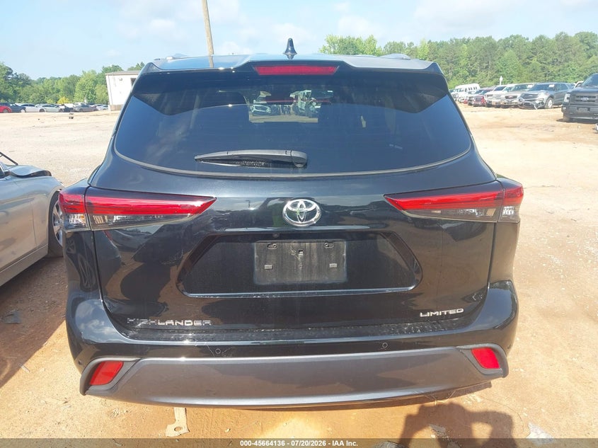 2023 Toyota Highlander Limited VIN: 5TDKDRAH5PS016739 Lot: 45664136