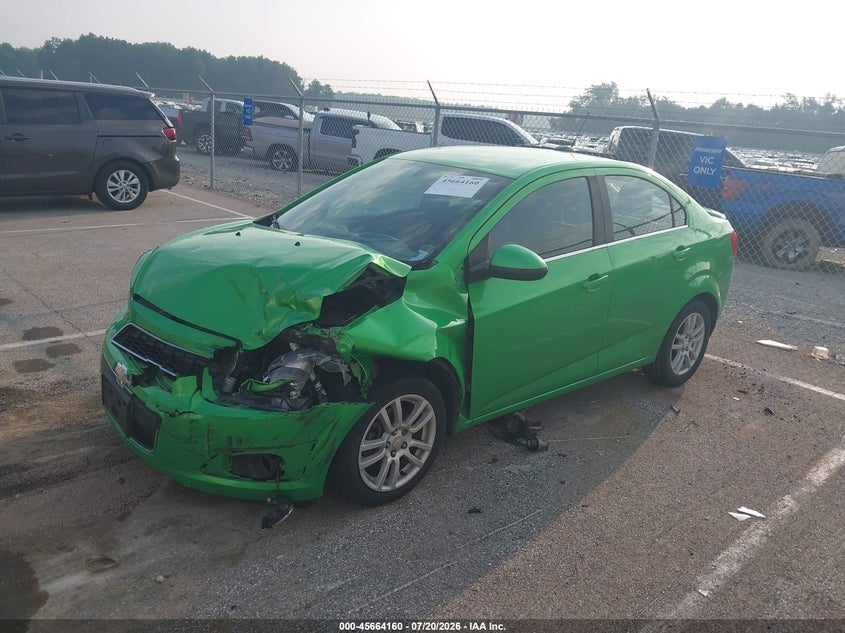 2016 Chevrolet Sonic Lt Auto VIN: 1G1JC5SH6G4165638 Lot: 45664160
