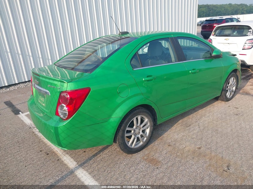 2016 Chevrolet Sonic Lt Auto VIN: 1G1JC5SH6G4165638 Lot: 45664160